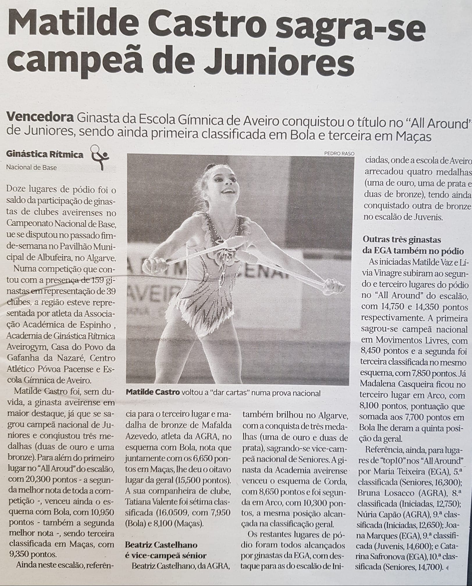 EGA gymnastics photo